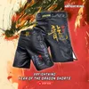 MMA Dragon Warrior Sports Fighting TrainingShorts Jujutsuクイックドライドラブルフィットネスコンペティ