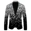 Erkekler Suits Erkek Sequins Blazer Tasarımları Artı Boyut Siyah Gümüş Velvet Altın Sergi Deman Ceket DJ Kulüp Partisi Düğün Giysileri