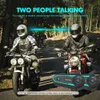 Walkie Talkie 1PC Motorcykelhjälm Intercom Headset Waterproof Stereo Handsfree Call Motor Interphone For 2 Riders 1000M Intercomunicador YQ240130