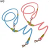 Dog Collars Durable Leash Control Chain Walking Slung Harnesses Outdoor ShoulderPet Supplies Anti Bite HandsDouble-head