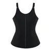 Shapers voor dames met rits en haak Latex Vest Taille Trainer Cinchers Afslankende Shaper Fajas Sjerpen Reductoras