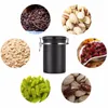 Storage Bottles Airtight Coffee Tea Container Can Stainless Steel Canister With Scoop