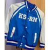 Spring Blue Baseball Jacket Racing Coat Big Kids Teens Clothes for Teens Girls Boys Cardigan 4 To 10 Children Outwear Coats 240127