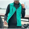 WOSAWE Gilet de cyclisme coupe-vent ultraléger manteau coupe-vent pour hommes Gilet de vélo en tissu extensible veste sans manches avec poche zippée 240123