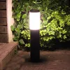 Rostfritt stål Post Lawn Lamp Outdoor Garden Villa Patio Landscape Street Column Pathway Courtyard Pillar Light Lamps2366