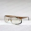 Designer-Damen-Wickelsonnenbrille, modische Reisebrille, 7 Farben, Unisex-Brille, UV-Schutzbrille