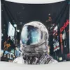 Ruimte Astronaut Tapijt Muur Opknoping Kunst Banners Vlaggen Slaapkamer Slaapzaal Achtergrond Decoratie Retro Ruimtevaarder Gedrukt Canvas Beac253b