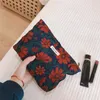 Cosmetic Bags Korean Kawaii Large Women's Bag Cute Beauty Case Zipper Makeup Organizer Pouch Cotton Clutch Travel Storage