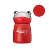 Water Bottles Mini Stainless Steel Bear Pendant Vacuum Flask With High Appearance Cute Trend Portable Thermos Bottle For Children Men Girls