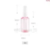 30ml50ml 50 / 100pcs bouteille de pulvérisation de voyage vide pour animaux de compagnie, récipient de brume pratique rechargeable rose bricolage, paquet de cosmétiques clair portablehaut qu Xwef