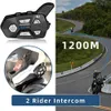 Walkie Talkie WAYXIN R5 Motorcycle Intercom Helmet Headsets FM Radio BT5.0 Communication Interphone Intercomunicador Moto Waterproof 2 Rider YQ240130