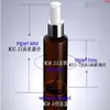 300st/Lot Plastic Amber 100 ml Pet Empty Spray Bottle For Make Up and Skin Care Refillable BottleGoods NRPAX