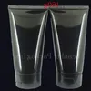 50g 100g 160g vide noir doux presser emballage cosmétique rechargeable en plastique lotion crème tube couvercles à vis bouteille conteneur urwvb