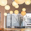 Pendant Lamps Janpanses Akari Paper Lamp LED Wabi Sabi For Restaurant Tea Room Parlor Bedroom Shop Decor Round Noguchi