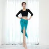 Stage Wear Belly Dance Top Skirt Set Sexy Women Practice Clothes Oriental Performance Suit Adult Skirts Costume Tribal
