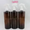 wholesale big capacity 500ml brown empty small mouse spray pump bottle,water bottles , plastic trigger sprayer pump container Lvklo