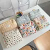 Cosmetic Bags Quilted Makeup Bag Flower Cute Large Capacity Travel Pouch Printed Storage Organizer Toiletry Pencil Case