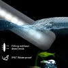 Lysningar växt växer akvarium ljusrev fiskbehållare för akvarium 956 cm undervattensvattentäta vattenlevande växter lampa vit blå färg