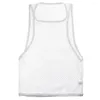 Herren-Tanktops, Herren-Top, transparentes Netz-Unterhemd, Netzweste, ärmellose Hemden, durchsichtige Nachtclub-Kleidung für Herren