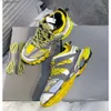 Belenciaga Top Original Designer Shoes Track 3 3.0 Luxury Sneakers Triple Black Black Blue Orange Yellow Sports Outdoor Running Shoes