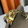 Bucket NOE Embossing leather Shoulder Crossbody bags Handbags luxury Designer mini Bucket Bag women purse wallet