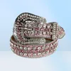 2022 Designerbältesimonbälten för män Kvinnor Shiny Diamond Belt Pink Cintura Uomo Boosluxurygoods9401117