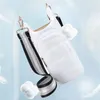 Sacos de compras Bolsa de garrafa acolchoada ajustável alça larga bolsa de água portátil estilingue macio para viagens ao ar livre