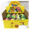 Bolas Esponja Bolas De Borracha Nova Chegada Aleatória 5 Estilo Divertido Brinquedos Bouncy Borrachas Fluorescentes Bola Pulso Banda Drop Delivery Esportes Ao Ar Livre Dhjoo