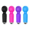 Vibradores mágicos poderosos handheld clitóris estimulação adulto pessoal silicone brinquedo sexual mini bonito av wand massageador para mulheres feminino