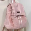 Mochila estilo casual bolso de diseñador de lujo mujeres andbag monedero 2023 nuevo fieltro en material cordón apertura viajes esenciales slingqwertyui879