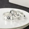 Anello in argento 925 con cuore d'amore Anello da donna con serpente Anello nuziale di alta qualità per coppia con scatola di design maschile e femminile Bu258H