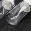 120ml 160ml 200ml Plastic cosmetic packaging PET lotion pump bottle high-end sub-bottling acrylic pump bottle hot sale Vudio Hofqq