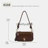 Bolsas de ombro Saco de sela primavera versátil para mulheres designer de luxo andbags e bolsa 2023 novo em pu delicado personalizado soulder strapqwertyui879