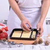 Bakningsverktyg 10st/set 3D Pepparkakor Huskakor Rostfritt stål Julkakor Mögel Easter Fondant Confectionery Bake Bake
