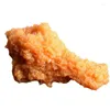 Decorative Flowers PVC Simulated Food Fried Chicken Legs Wings KFC Model Dish Props Orleans Artificial