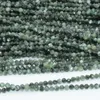 Losse edelstenen natuurlijke serafiniet gefacetteerde ronde kralen 2,3 mm 3 mm
