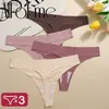 Other Panties 3PCS/SET Sexy G-String Underwear Breathable Female T-back Intimate Lingerie Seamless Low Waist Underpants Lady Bikini Panty S-XL YQ240130