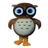 Profesjonalny niestandardowy kostium Mascot Brown Owl Owl Dr Mascot Ubranie Bożego Narodzenia Halloween impreza fantazyjna sukienka 238c