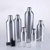 Storage Bottles Silver Aluminum Portable Empty Spray Bottle Refillable Perfume Travel Cosmetic Sprayer Atomizer Container