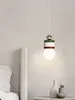 Lampy wiszące miedziane kulki świąteczne światła vintage lampe supeendu nowoczesny sufit owalny kula luksusowa designerska jadalnia
