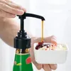 Tovagliette Utensili speciali da cucina 1 Set Sciroppo Ketchup Aceto Bottiglia di olio d'oliva Vaso Testa Ugello a pressione Salsa di ostriche domestica Pompa a spinta