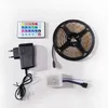 Paski LED LED Lights 33 stóp Gupup do sypialni RGB Zmiana kolorów SMD 12V z pilotem294h