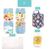 Happyflute Cloth Diaper Set With Insert Waterproof Pocket Diaper Wet Bag Nappy Liner Baby Stuff 240119