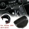 Car Gear Lever Shift Knob Cover Trim for Honda CRV 2019 ABS Peach Wood Grain Style2453236