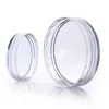 20pcs Plastic Cream Jar Cosmetic Pots Container Refillable Clear Daily Use Eyeshadow Storage Box for Glitters 3g 5g 10g 15g 20g Rhmjv