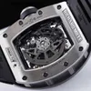 Tourbillon Watchrm Bilek Rmwatches Holwatch RM030 Titanyum Malzeme 50*42.7mm Yüzey Çapı Tam Set