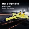 FX-620 SU-35 RC Remote Control Airplane 2.4G Remote Control Fighter Hobby Plane Glider Airplane EPP Foam Toys RC Plane Kids Gift 240118