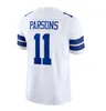 11 Micah Parsons CeeDee Lamb Football Jersey Dak Prescott Trevon Diggs DeMarcus Lawrence Leighton Vander Esch Tony Pollard Emmitt Smith Mens Women Youth Kids