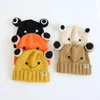 Berets Baby Wool Hat Autumn And Winter Boys Girls Knitted Frog Super Cute Warm