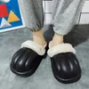 Slippers For Men Indoor Slipper Waterproof Shoes Soft And Comfortable Warm Added Cotton Platform Non-slip